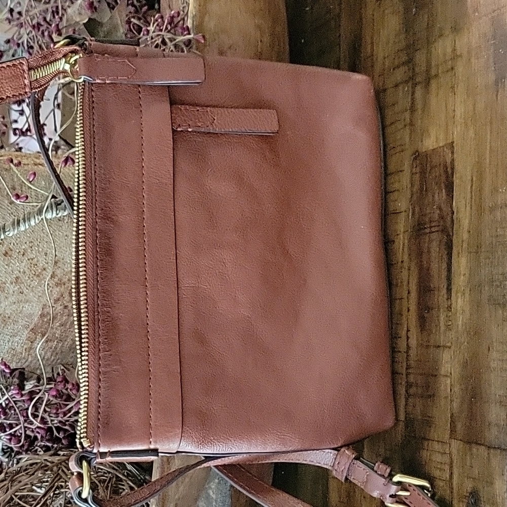 Frye leather crossbody purse